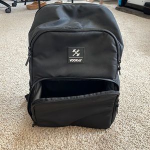Black Vooray meal holder backpack
